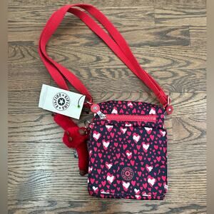 KIPLING Heart Festival El Dorado Crossbody Bag NWT